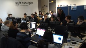 Accueil d&rsquo;une &eacute;cole de codage