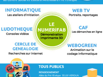 Le Numérifab présent à la fête du numérique