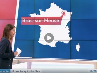Reportage France 3 sur Bras/Meuse, village connecté et numérique