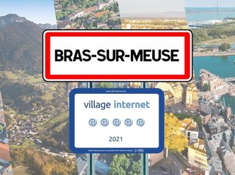 Bras/Meuse labellisé 5@@@@ par Villes Internet 2021