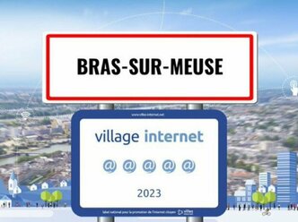 Bras/Meuse labellisé 5@@@@ par Villes Internet 2023