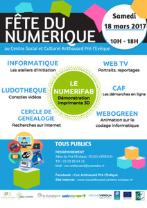 Le Numérifab présent à la fête du numérique