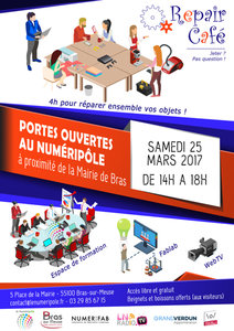 Portes ouvertes samedi 25 mars - 14H à 18H