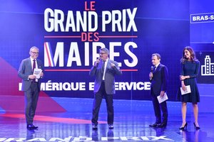 Bras obtient le prix Numérique et services lors du Grand Prix des Maires RMC