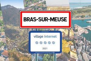 Bras/Meuse labellisé 5@@@@ par Villes Internet 2021